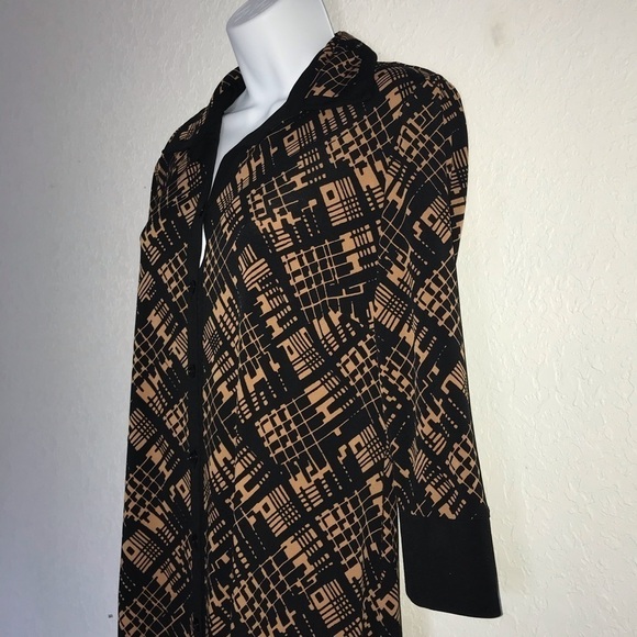 Studio1 Stretch Button Front Shirt Dress 8 - Picture 4 of 8